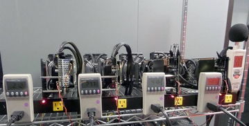 An efficient mining rig setup, highlighting hardware choices for enhanced profitability in crypto mining